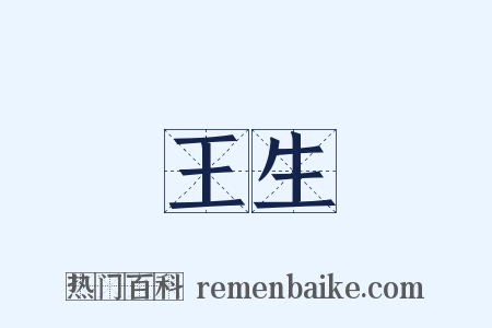王生是什么意思的图片